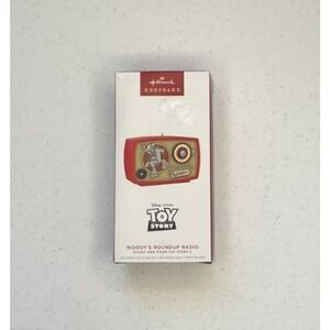 2024 Hallmark Ornament WOODY'S ROUNDUP RADIO -  DISNEY AND PIXAR TOY STORY MAGIC